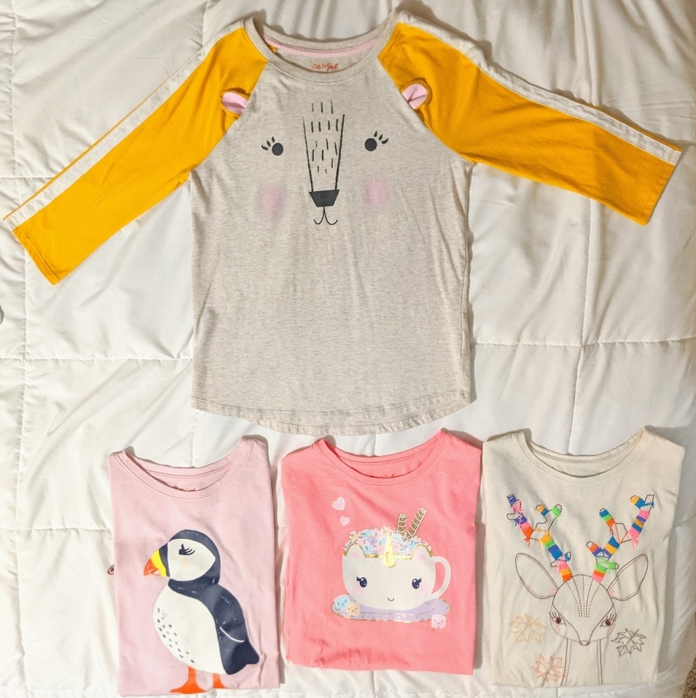 Girls long sleeve shirts